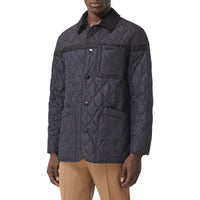 NAVY Veste de campagne matelassée en toile de nylon