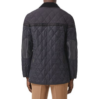 NAVY Veste de campagne matelassée en toile de nylon