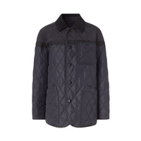 NAVY Veste de campagne matelassée en toile de nylon