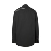 BLACK Chemise Oxford en coton avec coordonnées géographiques