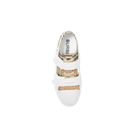 ARCHIVE BEIGE Sneakers Webb en coton Vintage Check et cuir