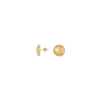 LIGHT GOLD Boucles d'oreilles plaquées or avec logo