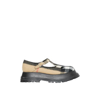 ARCHIVE BEIGE Salomés en laine check