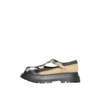 ARCHIVE BEIGE Salomés en laine check