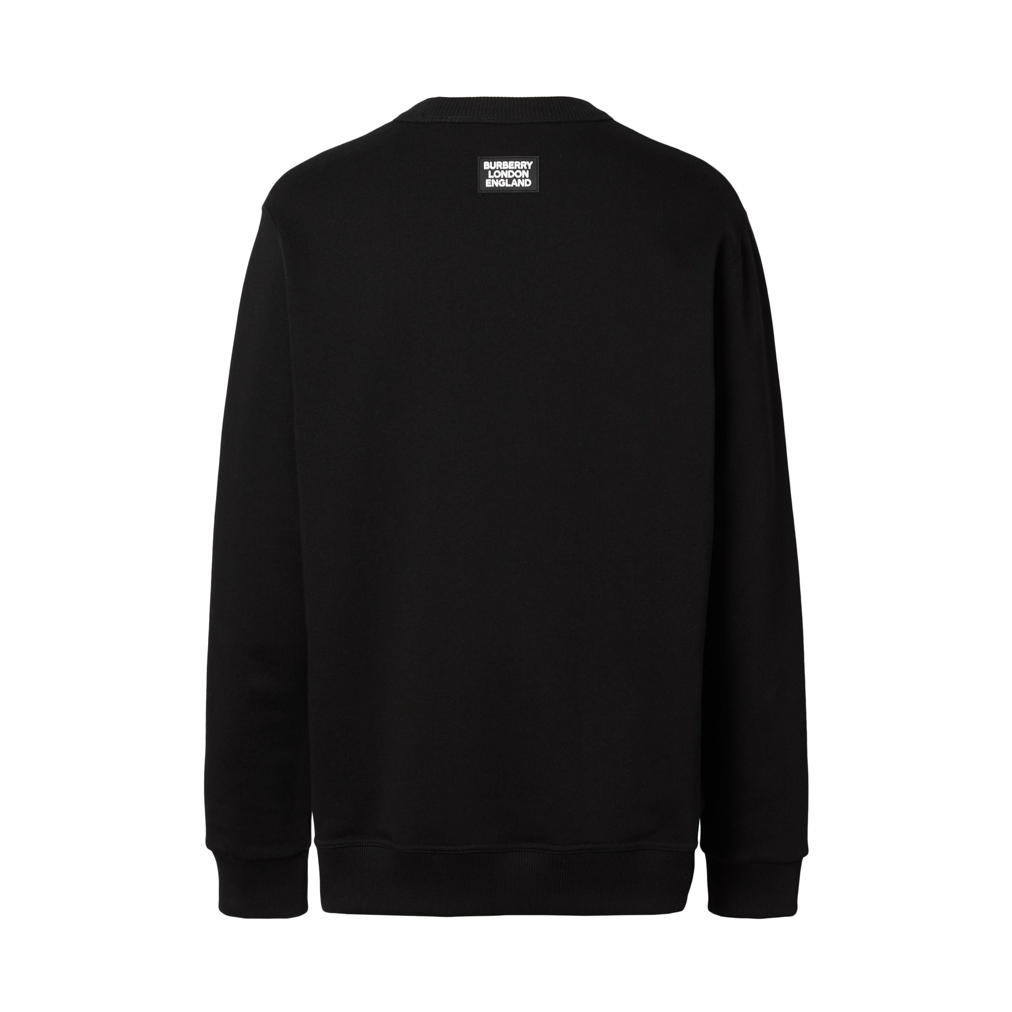 BLACK Sweat-shirt en coton avec slogan