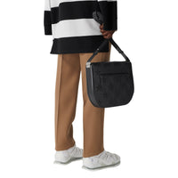 BLACK Sac à bandoulière Olympia en cuir à motif étoilé