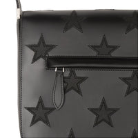 BLACK Sac à bandoulière Olympia en cuir à motif étoilé