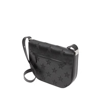 BLACK Sac à bandoulière Olympia en cuir à motif étoilé