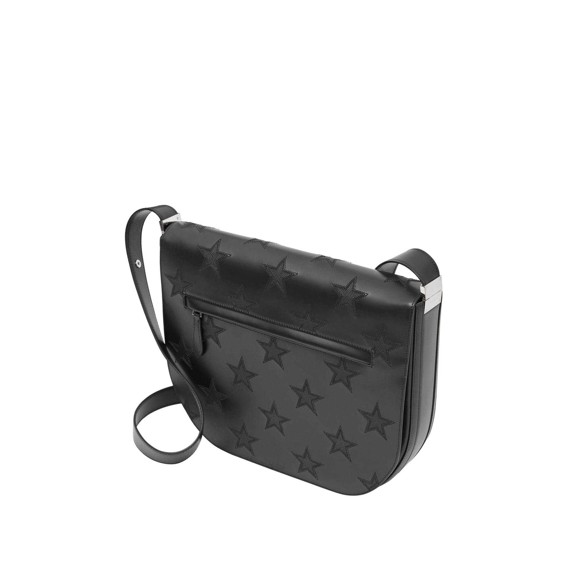 BLACK Sac à bandoulière Olympia en cuir à motif étoilé