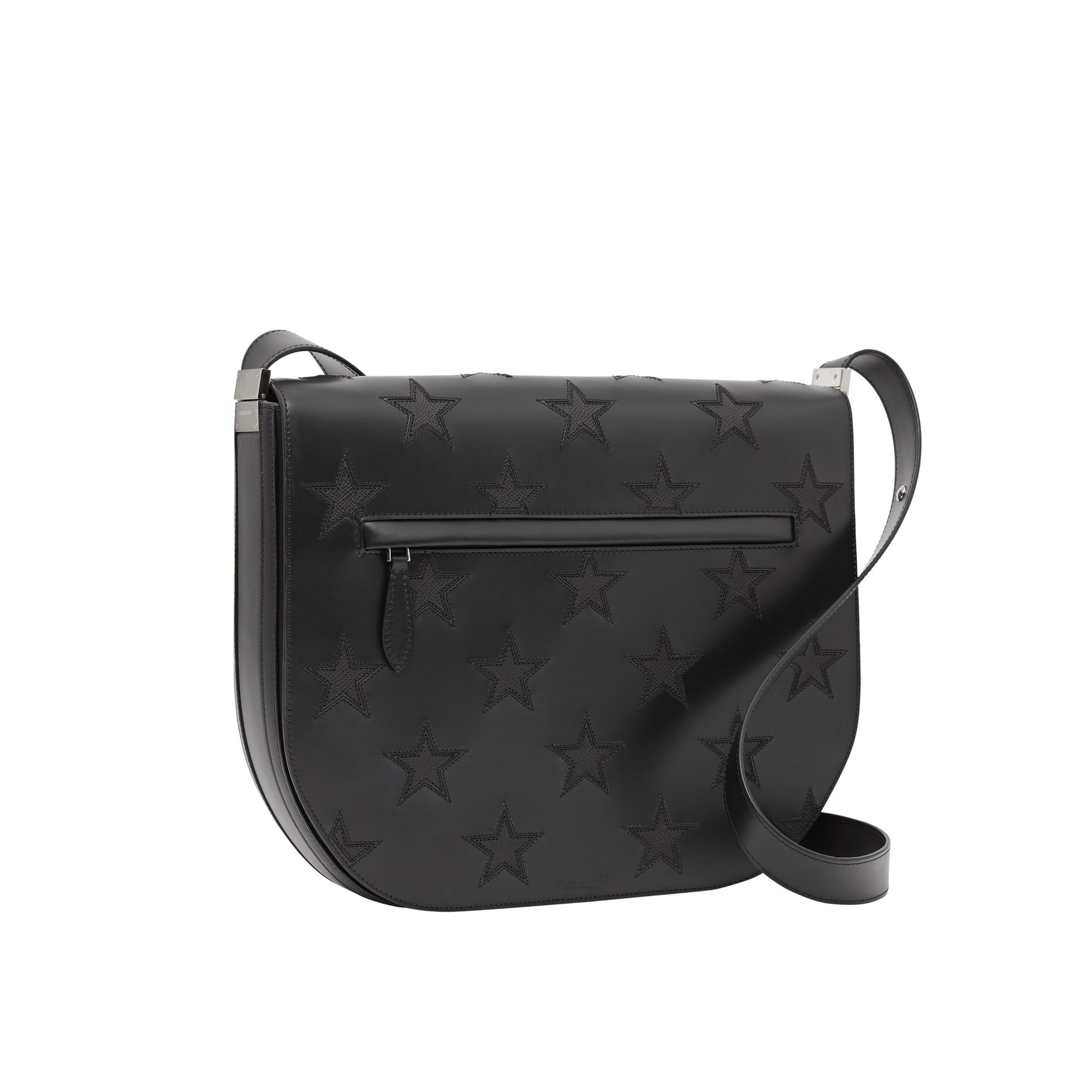 BLACK Sac à bandoulière Olympia en cuir à motif étoilé