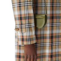 JUNIPER GREEN Porte-cartes Olympia en cuir avec sangle amovible