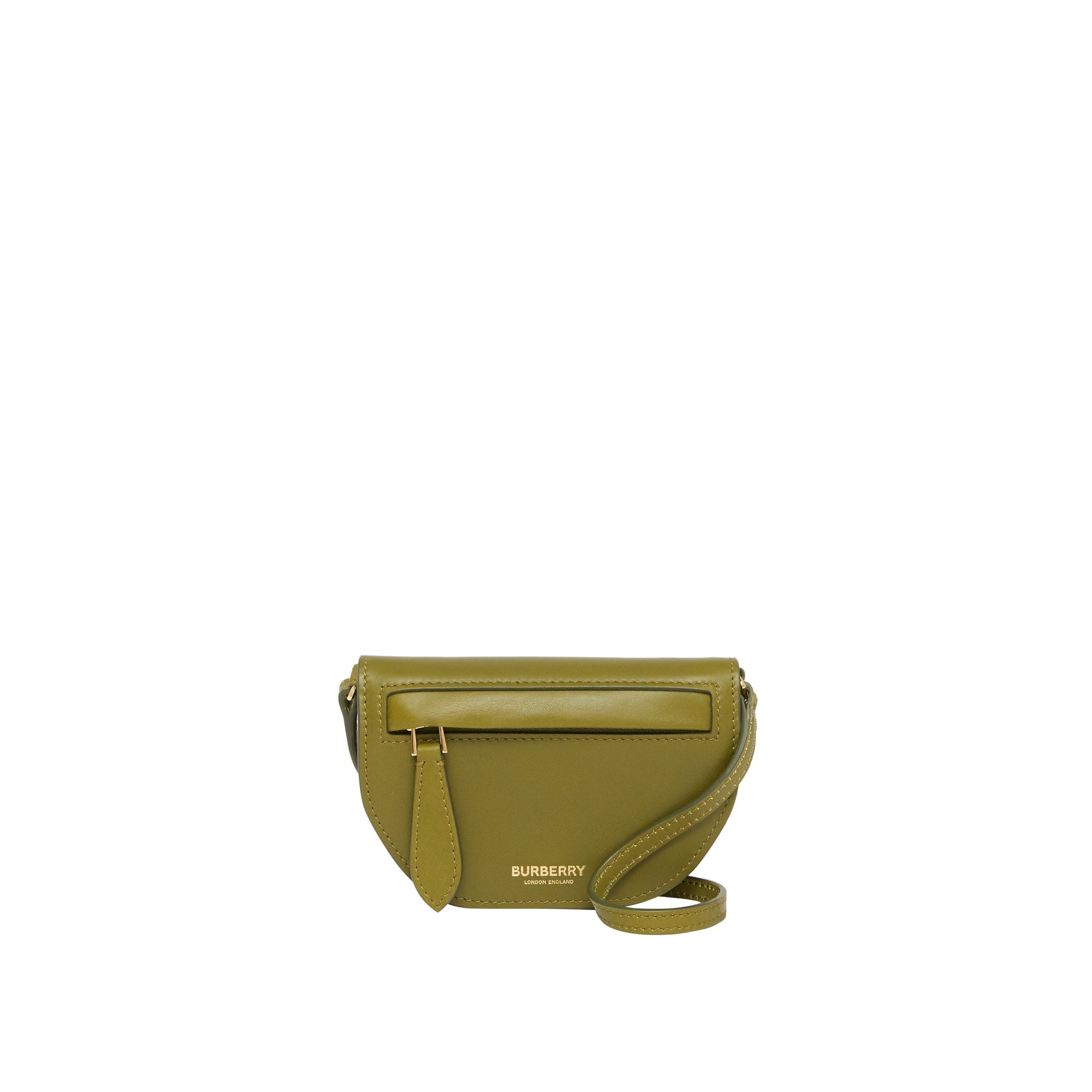 JUNIPER GREEN Porte-cartes Olympia en cuir avec sangle amovible