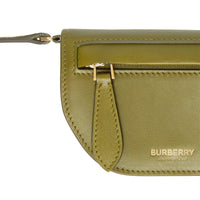 JUNIPER GREEN Porte-cartes Olympia en cuir avec sangle amovible