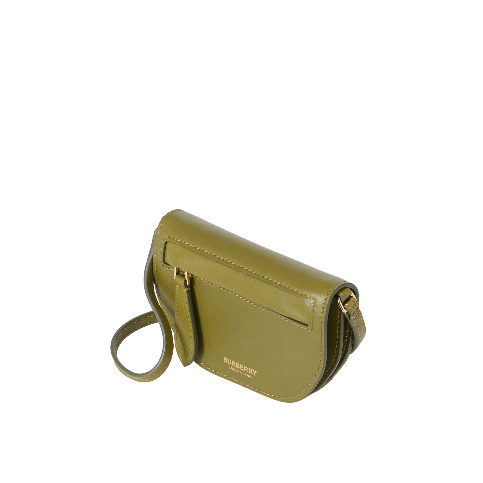 JUNIPER GREEN Porte-cartes Olympia en cuir avec sangle amovible