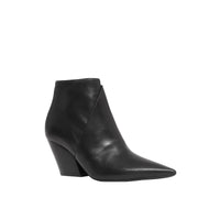 BLACK Bottines en cuir
