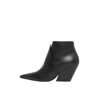 BLACK Bottines en cuir