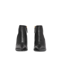 BLACK Bottines en cuir
