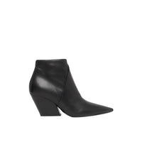 BLACK Bottines en cuir