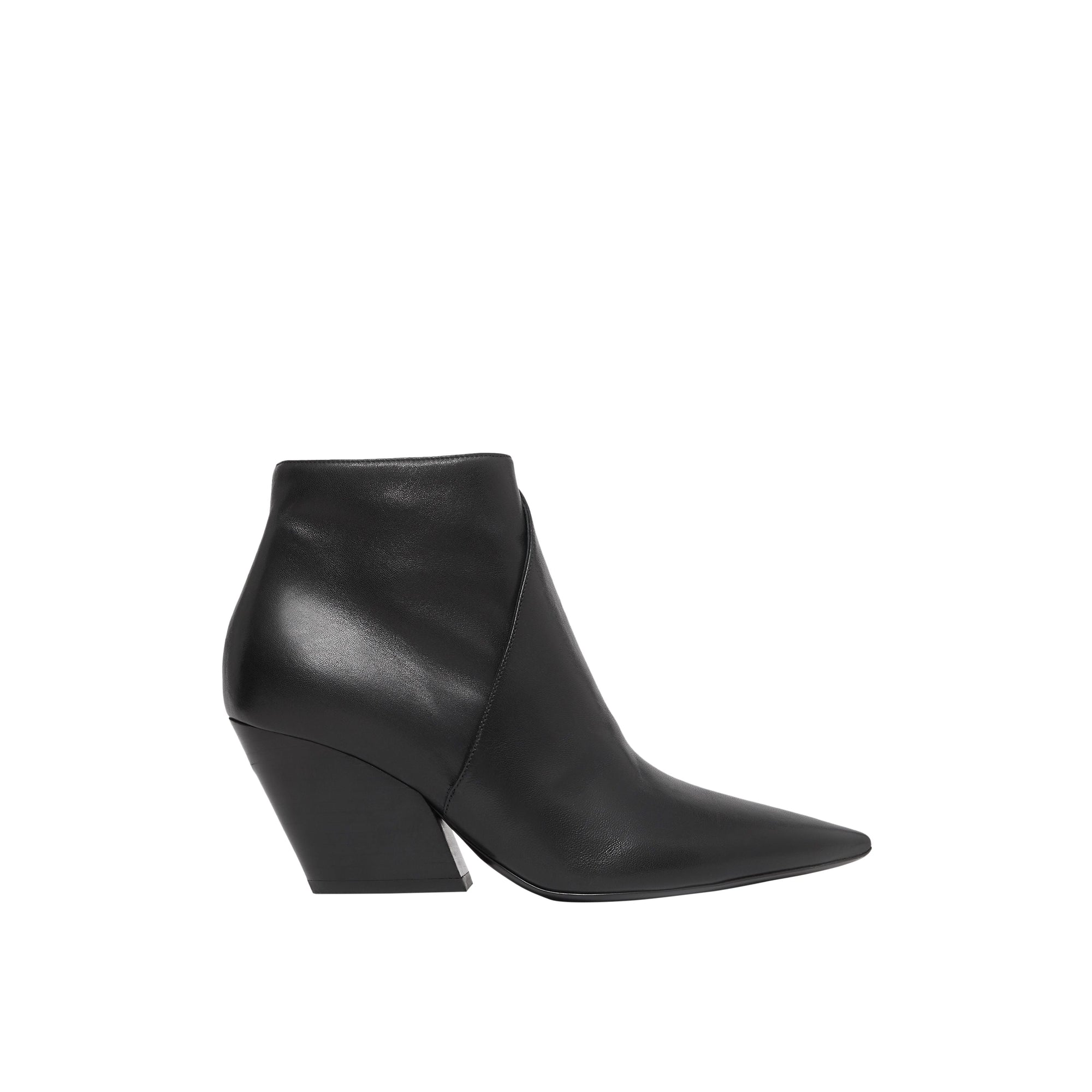BLACK Bottines en cuir