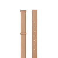 BISCUIT Ceinture en cuir avec porte-cartes