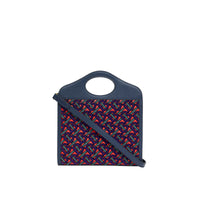 Mini sac Pocket en cuir floqué Monogram - Vert Turquoise