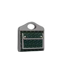 Mini sac Pocket en cuir floqué Monogram - Vert Forêt