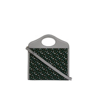 Mini sac Pocket en cuir floqué Monogram - Vert Forêt
