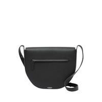 Sac à bandoulière Olympia en cuir - Noir