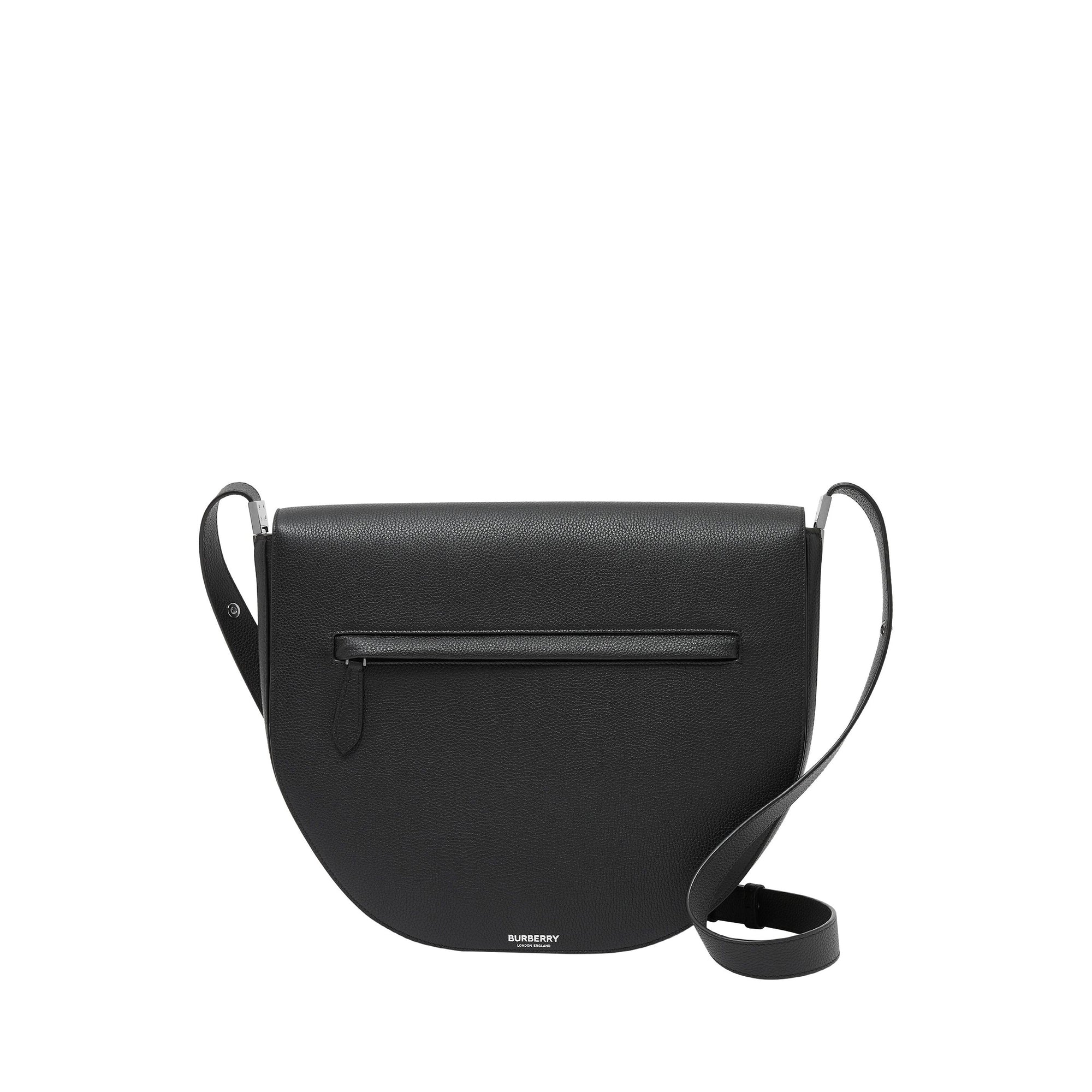 Sac à bandoulière Olympia en cuir - Noir