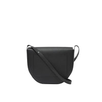 Sac à bandoulière Olympia en cuir - Noir