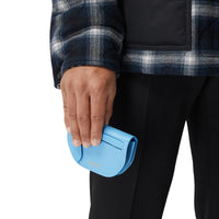 BLUE TOPAZ Porte-cartes Olympia en cuir avec sangle amovible
