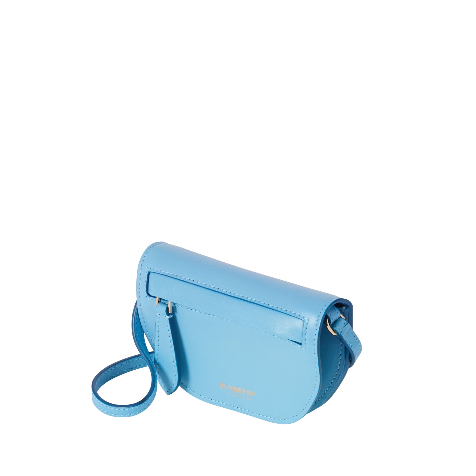 BLUE TOPAZ Porte-cartes Olympia en cuir avec sangle amovible