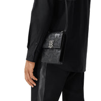 Sac Robin en cuir à motif étoilé - Noir