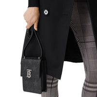 Sac Robin en cuir à motif étoilé - Noir
