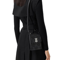 Sac Robin en cuir à motif étoilé - Noir