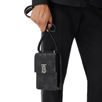 Sac Robin en cuir à motif étoilé - Noir
