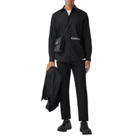 Sac Robin en cuir à motif étoilé - Noir