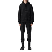BLACK Hoodie oversize en coton Horseferry