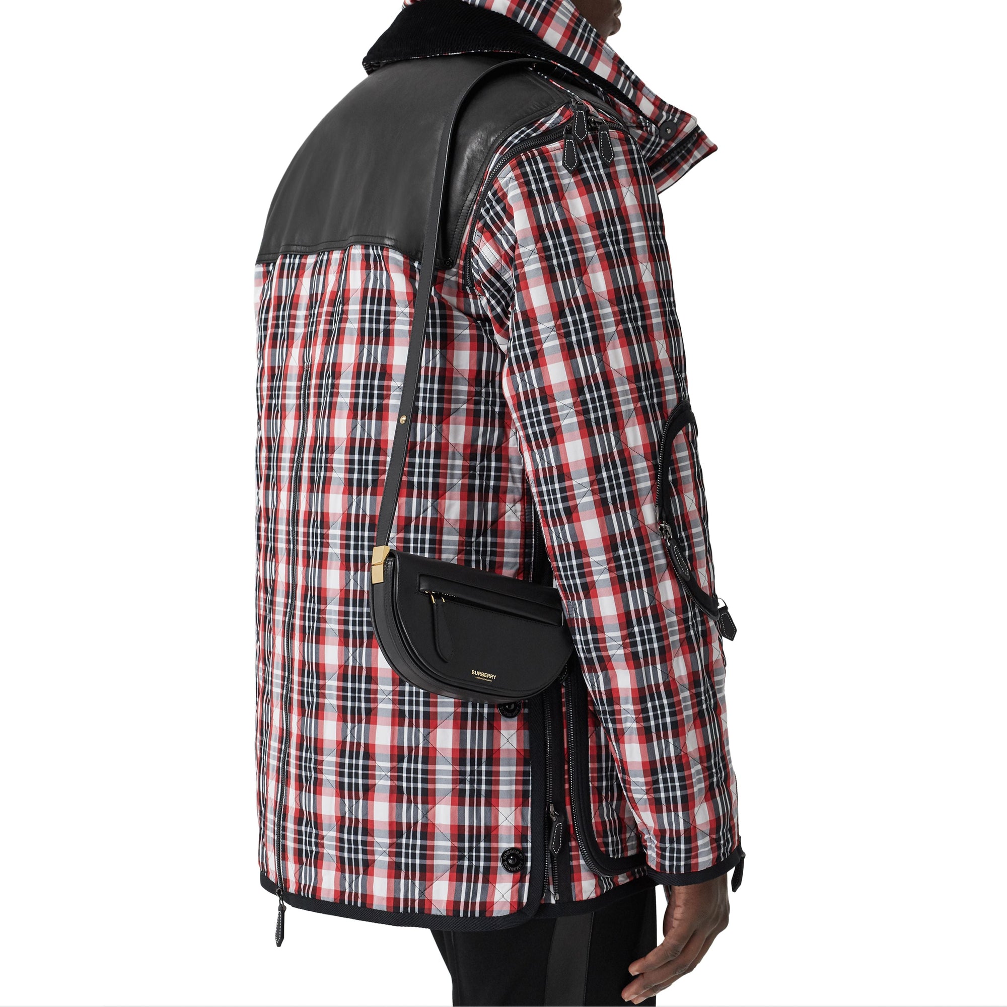 BLACK Mini sac Olympia en cuir