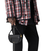 BLACK Mini sac Olympia en cuir
