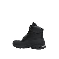 BLACK/ARCHIVE BEIGE Bottines en cuir