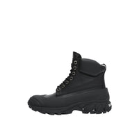BLACK/ARCHIVE BEIGE Bottines en cuir