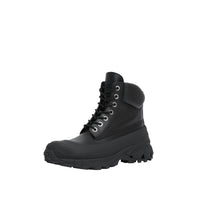 BLACK/ARCHIVE BEIGE Bottines en cuir