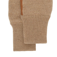 BRONZE Gants en laine mérinos et cuir d'agneau doublés de cachemire