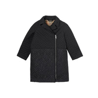 BLACK Manteau en polyester recyclé matelassé Monogram