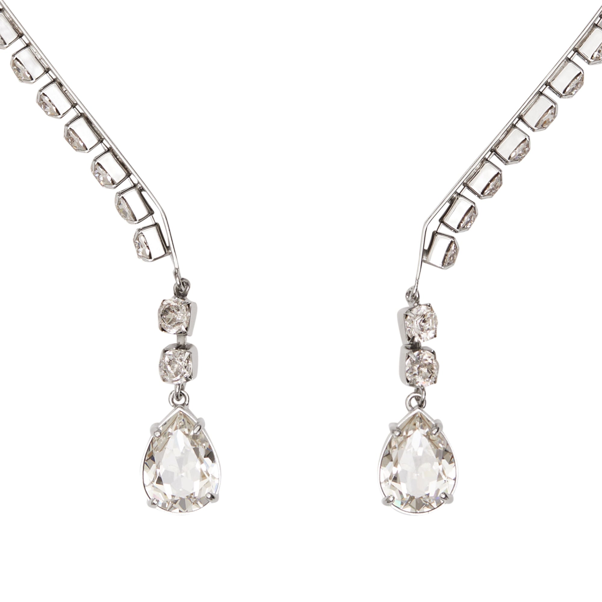 PALLADIO Serre-tête plaqué palladium avec cristaux