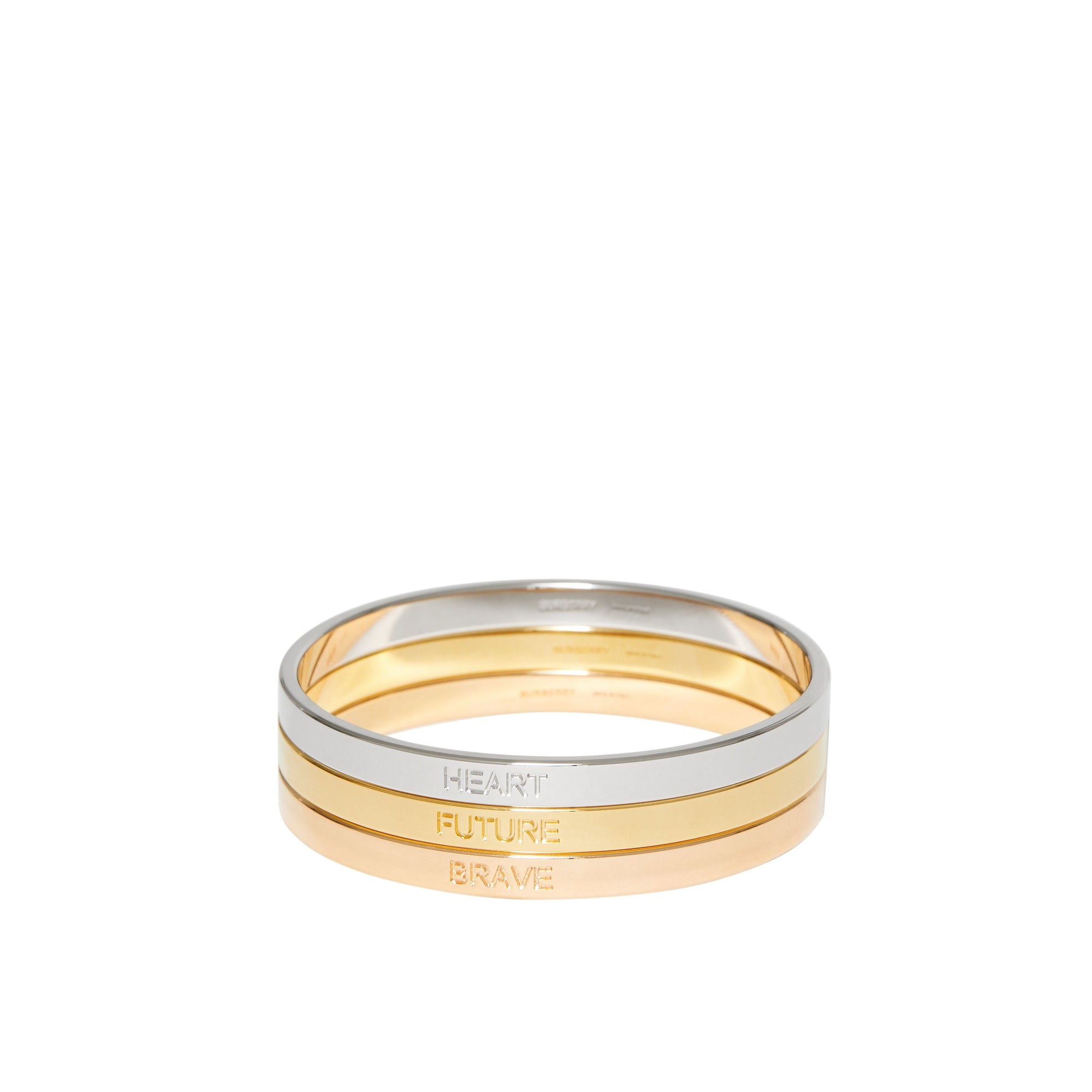 LG/ROSE GLD/PALLADIO Bracelets plaqués or, or rose et palladium