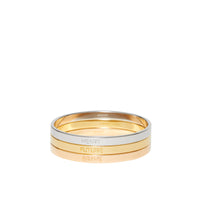 LG/ROSE GLD/PALLADIO Bracelets plaqués or, or rose et palladium