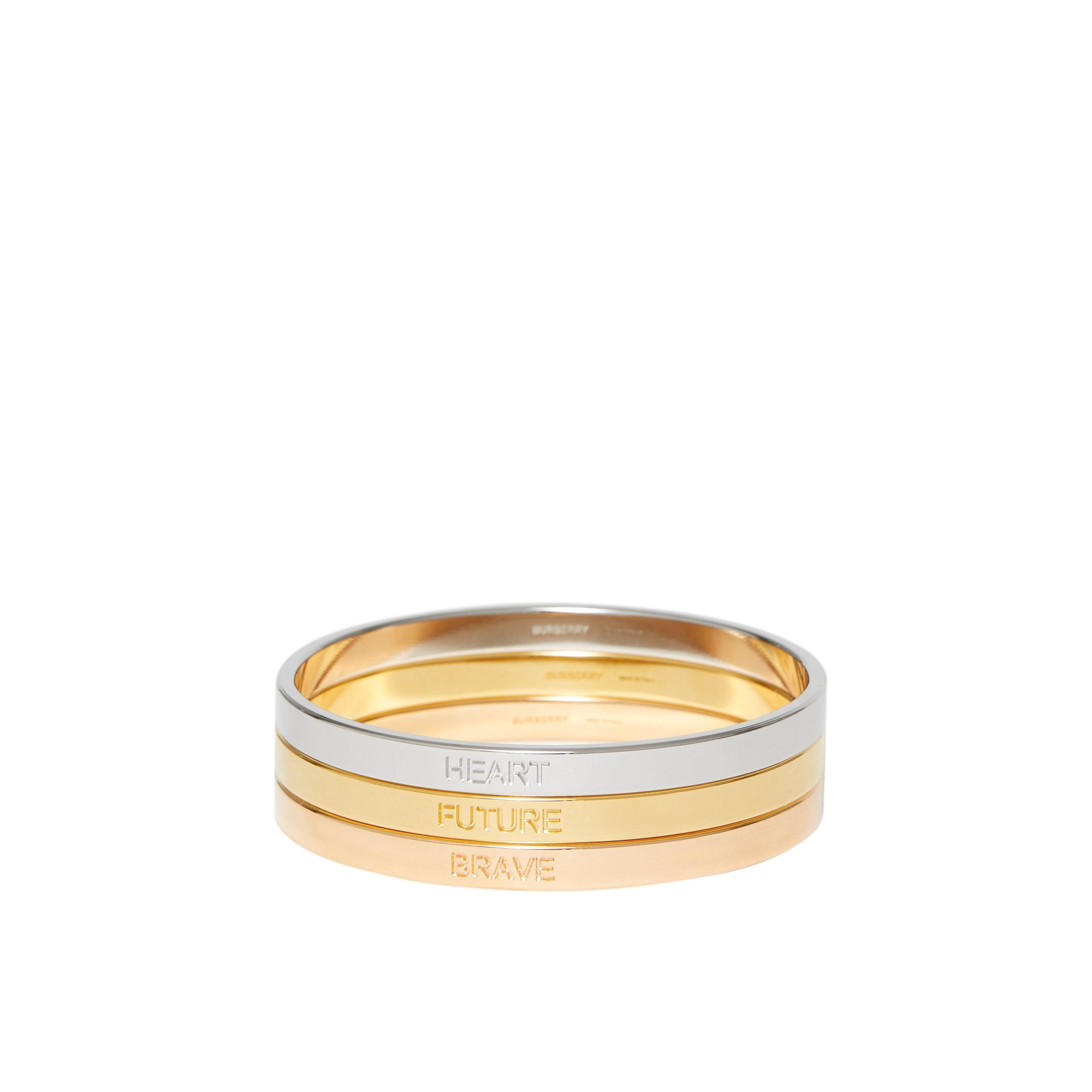LG/ROSE GLD/PALLADIO Bracelets plaqués or, or rose et palladium