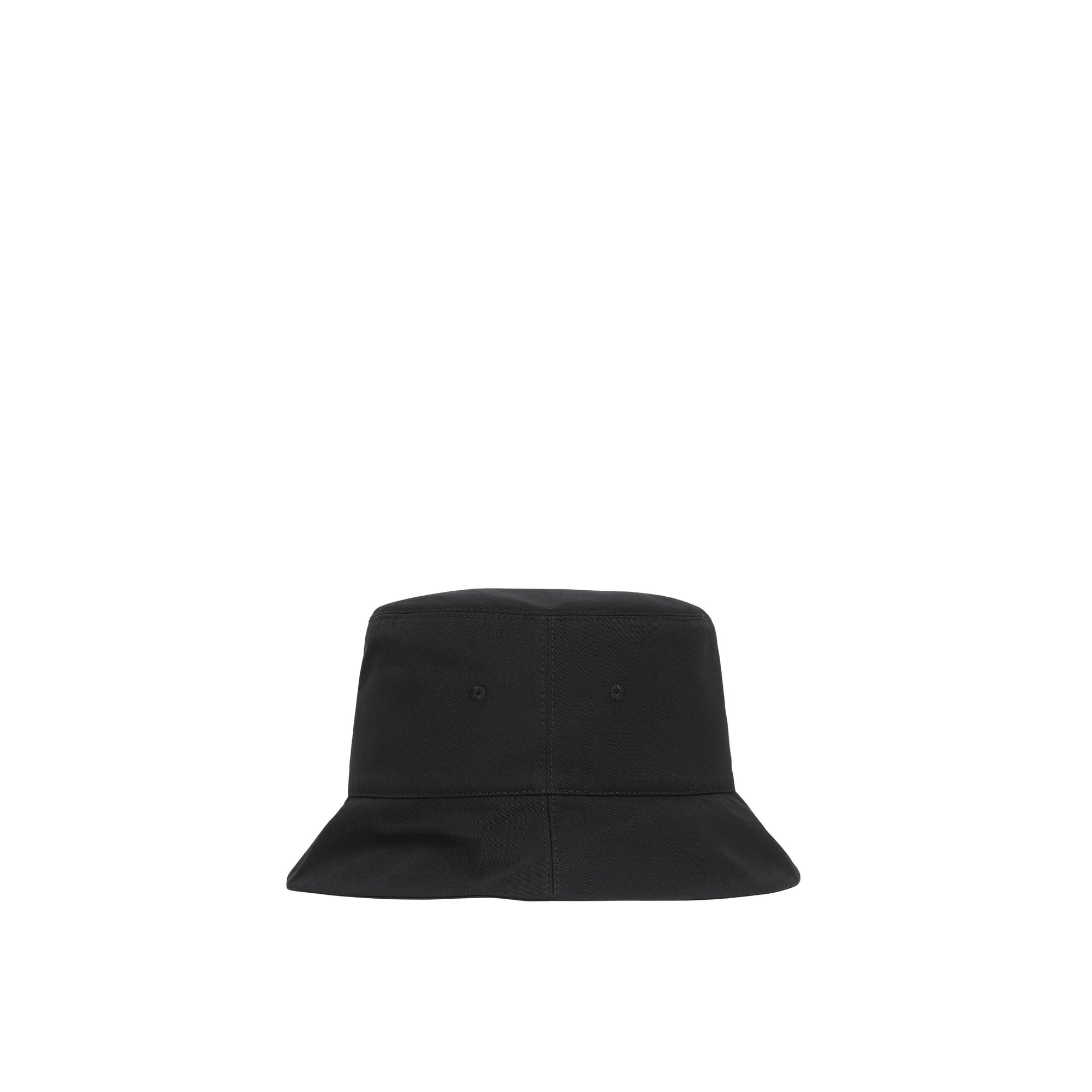BLACK Bob réversible en gabardine de coton avec logo